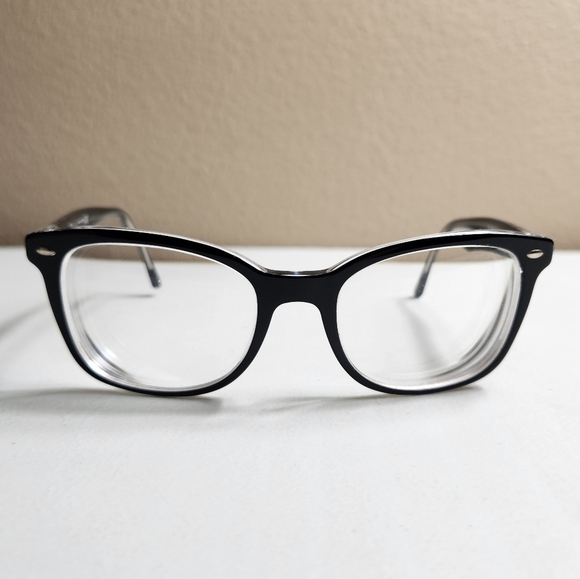 Ray-Ban Womens |5285| Shiny Black Frames |53-19-145| - Picture 1 of 7